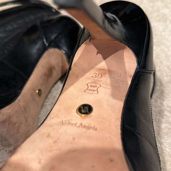 Black VELVET ANGELS booties size 39 GUC - Picture 6 of 10